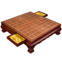 御圣 带抽屉花梨木棋敦