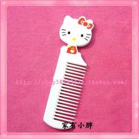 Hello Kitty 白色卡通梳子