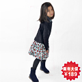 Chou-Chou Chic/雅童小铺 WG-563 Gray Black