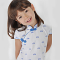 Chou-Chou Chic/雅童小铺 SG-103 White blue