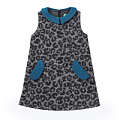 Chou-Chou Chic/雅童小铺 WG-626 Gray Leopard print